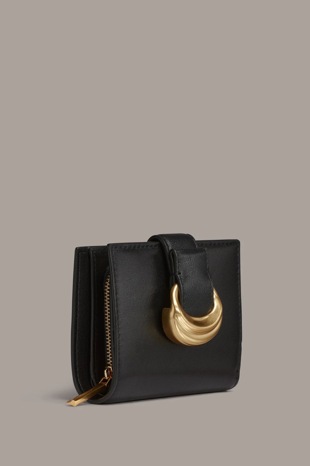 Buttery Lamb Leather Multi-Slot Convertible Crossbody Wallet