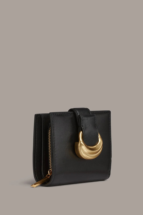 Buttery Lamb Leather Multi-Slot Convertible Crossbody Wallet