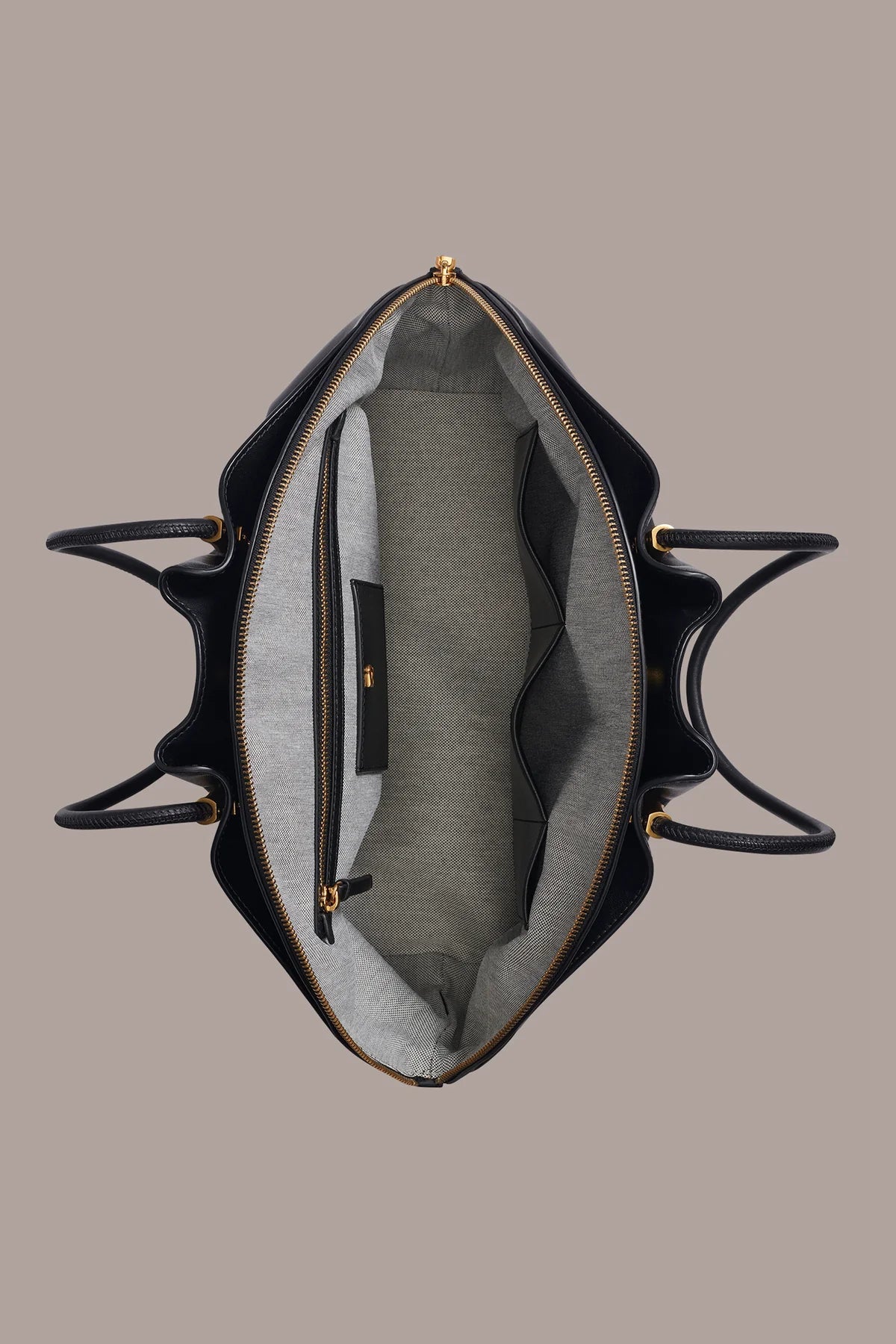 Structured Supple Cow Leather Dual Closure Crossbody Satchel Bag