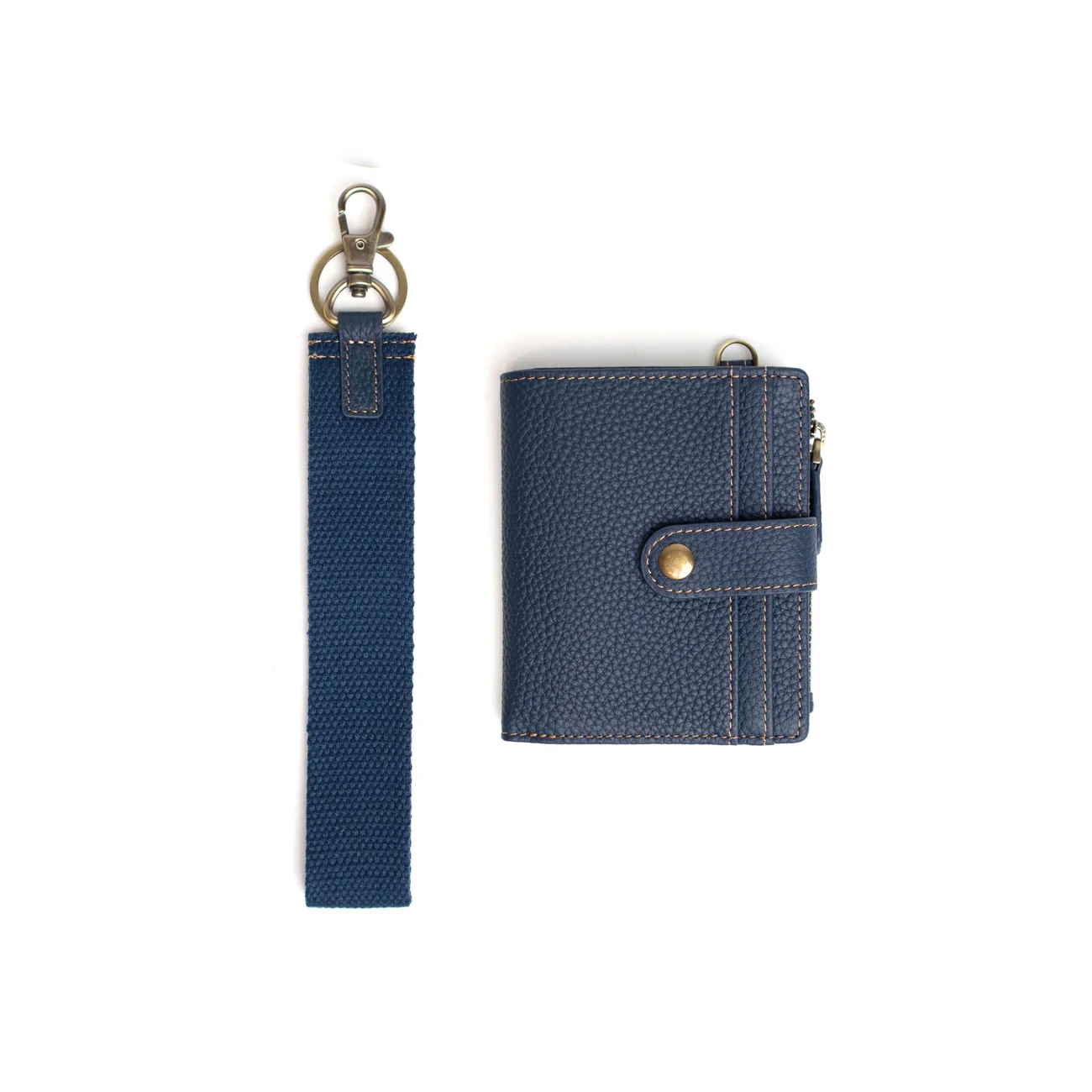 Premium Full-Grain Leather RFID Blocking Adjustable Strap Crossbody Wallet Bag