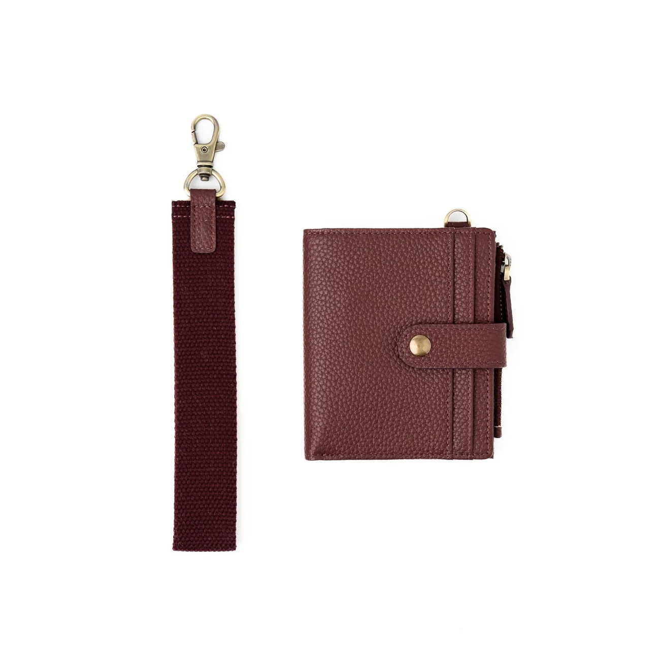 Premium Full-Grain Leather RFID Blocking Adjustable Strap Crossbody Wallet Bag