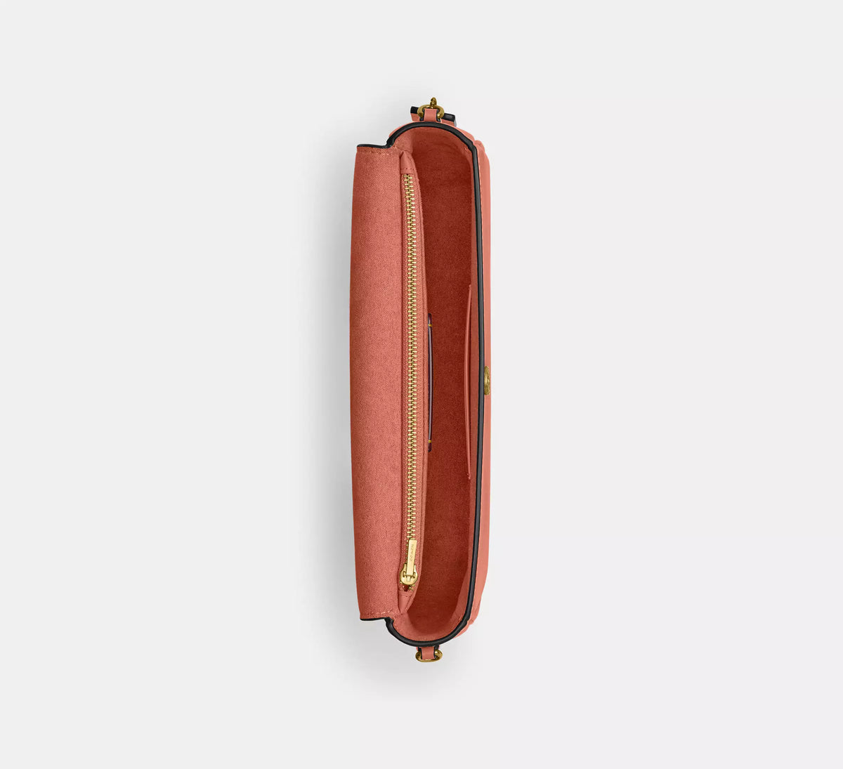 Dual Detachable Strap Flap Calf Leather Chain Strap Bag